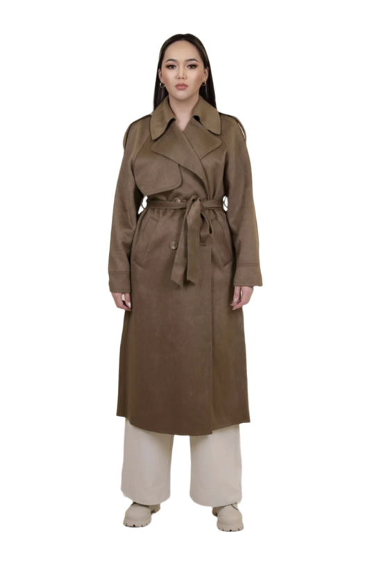 Cashmere Trench Coat