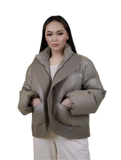 Puff Jacket Olive