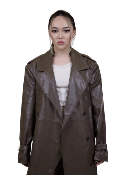 Long Leather Jacket