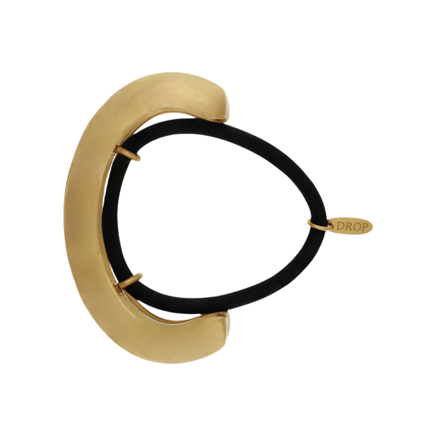 Gold Single Arch Ponytail Cuff