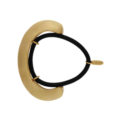 Gold Single Arch Ponytail Cuff