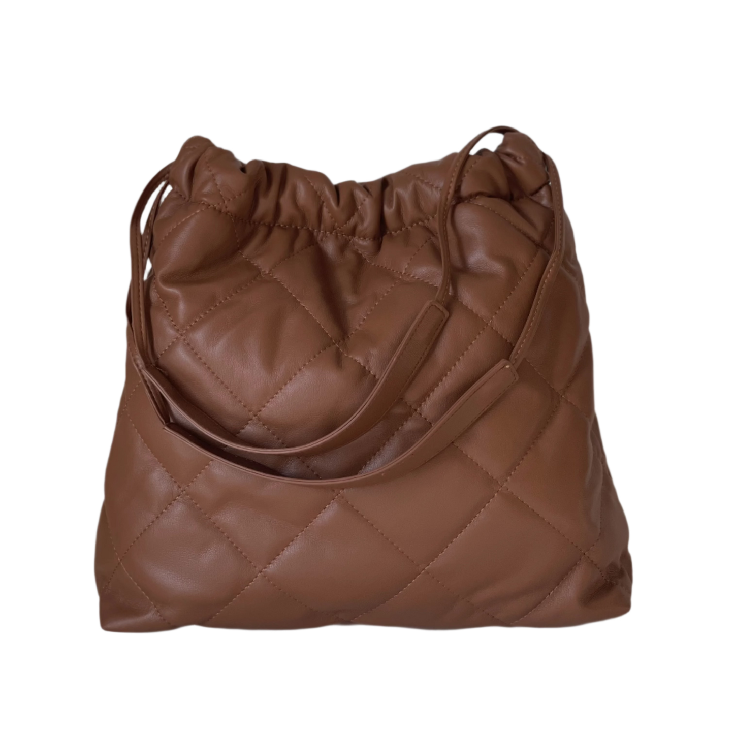 Leather Quilted Shoulder Bag