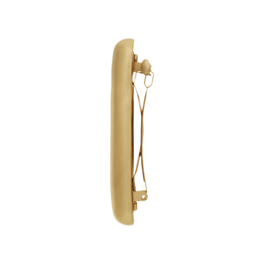 Gold Matte Linear Hair Clip